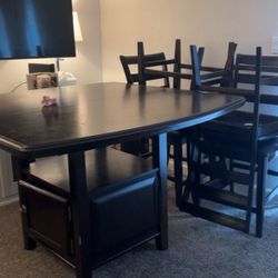 Black Dining Table