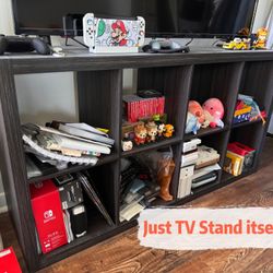 TV Stand / 8-Cube Bookshelf 