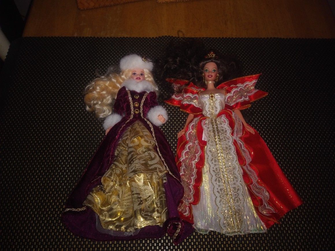 Two Barbie Dolls In Excellent Condition With A Lot Of Accessories.. All Sales Final.