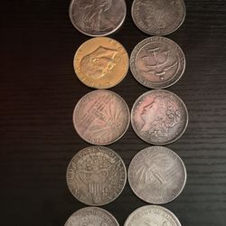 Silver Dollar Coins 
