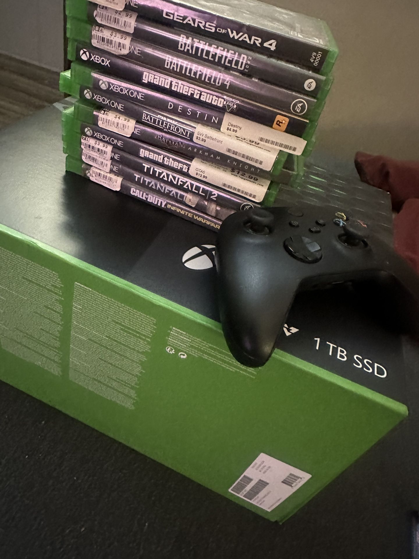 Xbox Series X W/games Included