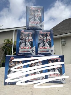 2021 Bowman Baseball Blaster Box