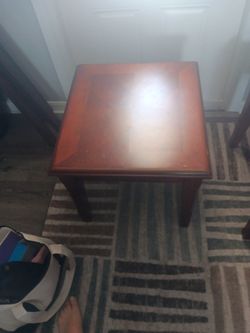 Two Living ROOM END TABLES