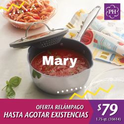 Ollita  Con Antiadherente  Con Tapa Coladora Princess House