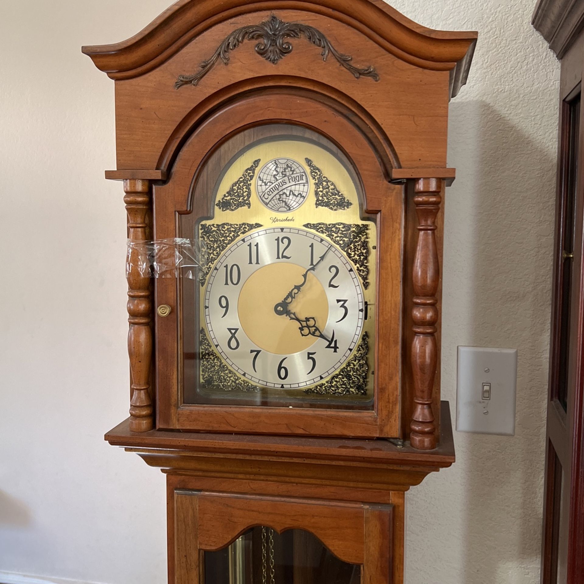 Tempus fugit Antique Clock