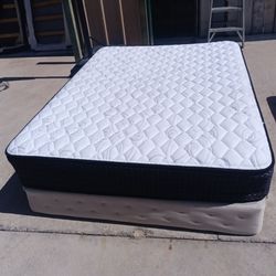 Ashley queen mattress and box spring