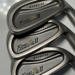 King Cobra II Oversize Golf Iron Set RH 4,5,7 Regular Flex Graphite