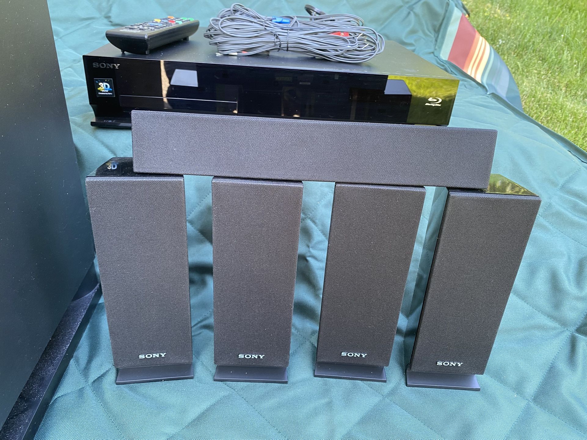 Sony Surround Sound Speaker System SS-WSB102