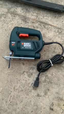 Black and decker jig saw used for one project