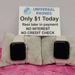 APPLE WATCH SERIES SE 2ND GEN UNLOCKED NEW IN BOX $1 DOWN TODAY REST IN PAYMENTS.NO CREDIT CHECK 