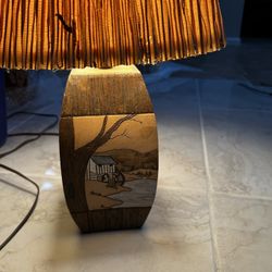 Pottery Lamp Fine Detail