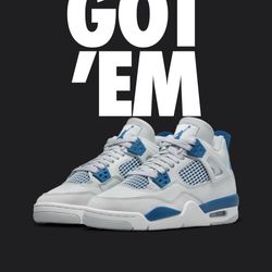 Military Blue Jordan 4