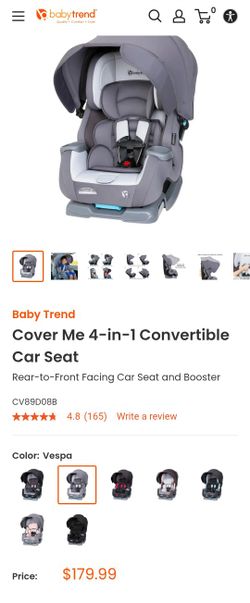 Baby Trend Cover Me 4-in-1 Convertible Car Seat $140