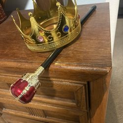 King Crown And Scepter 