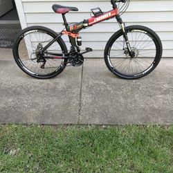 Full Suspension Folding Bike 
