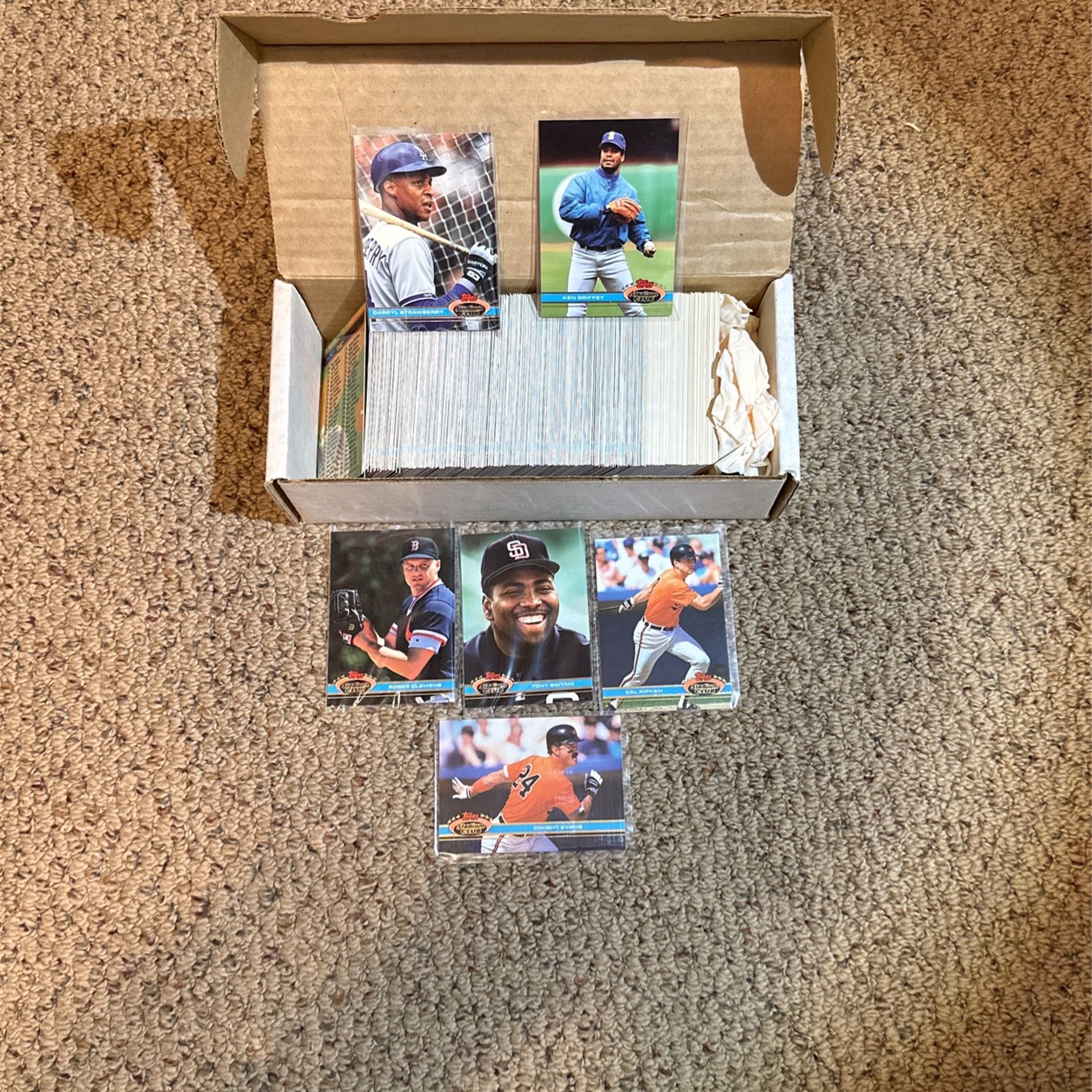 1991 Topps Stadium Club Series 2 Complete Set 