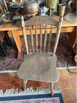 Wood chair