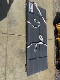Sheet metal roof panels 8x3 ft