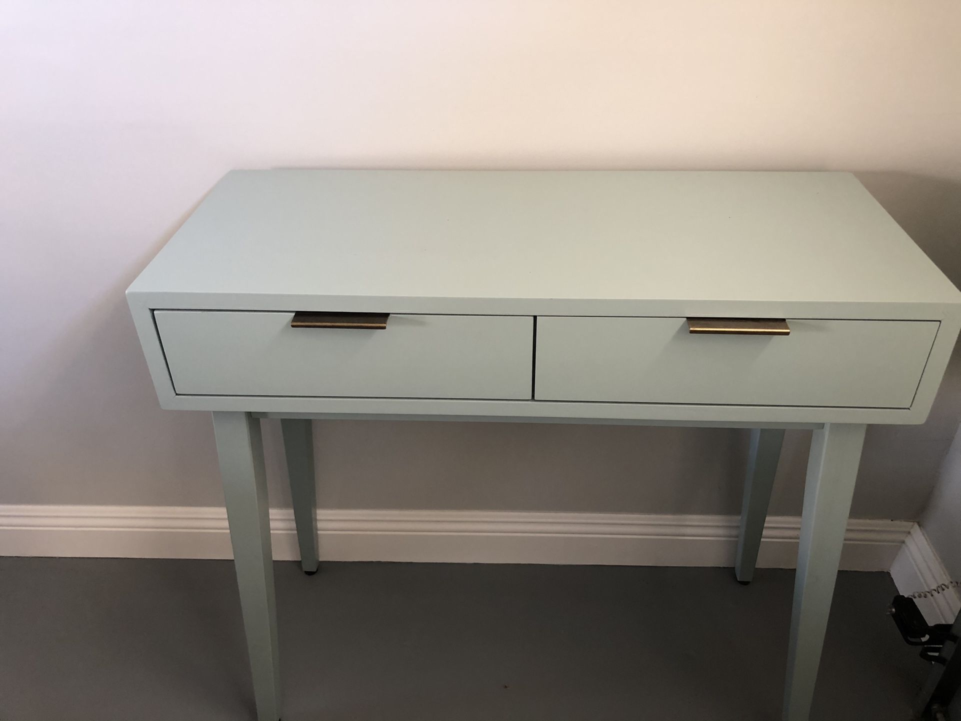Used Project 62 Hafley Two Drawer Console Table