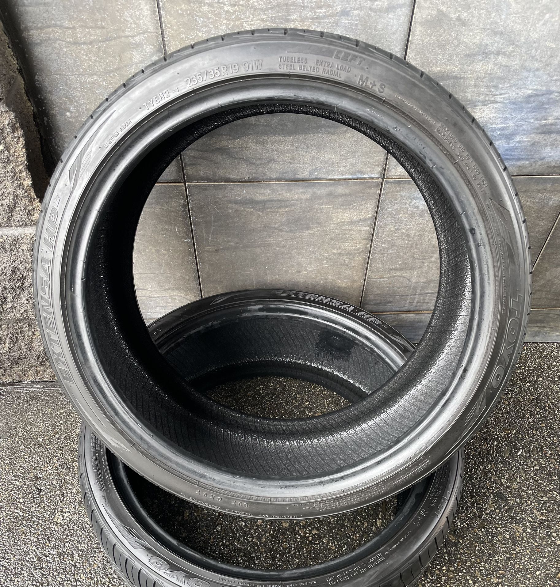 Tire Size 235/35 R19