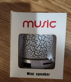 Mini Portable Bluetooth Speaker Small Wireless  USB Memory Card Control Buttons with Mic Microphone
