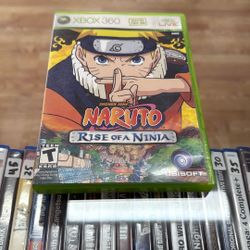 Naruto Rise Of A Ninja Xbox 360