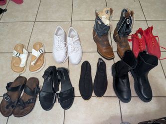 Mixed Lot of 7 Pairs of Shoes