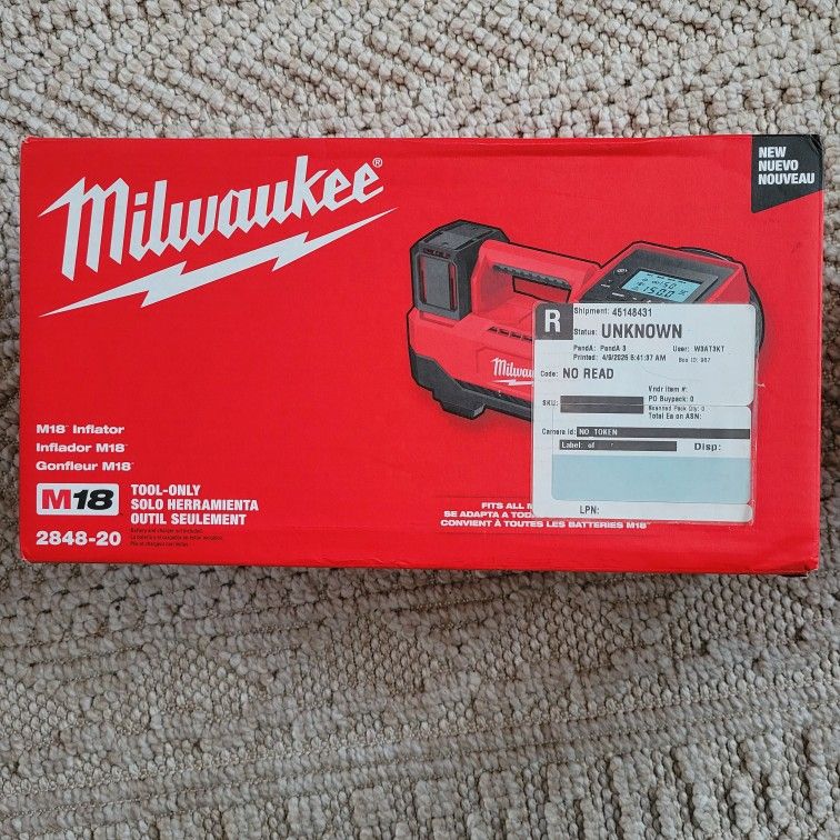 Milwaukee M18 Inflator