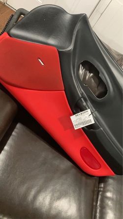 C5 Z06 OEM Red Door Panels