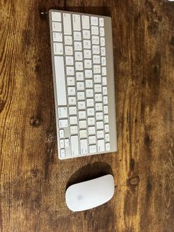 Wireless apple keyboard and mouse set gen1