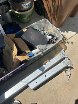 Trailer folding tongue kit
