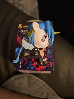 Jinx Tokidoki Arcane League Of Legends Unicorno Figurine RARE