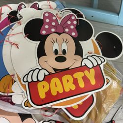 Mickey And Friends Theme Party Items 15$