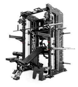 NEW SQUAT RACK SMITH MACHINE POWER RACK W BENCH ! - FREE DELIVERY