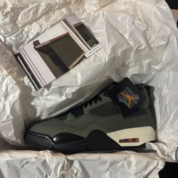 Undefeated x Air Jordan 4 Retro 2025 Size 10 DS 