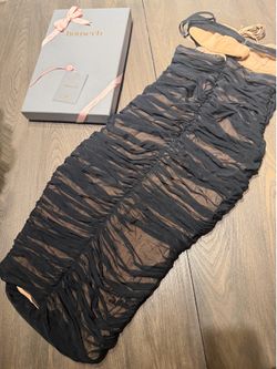 House of Cb long dress