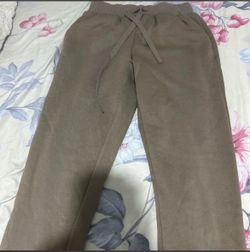 Taupe Drawstring Sweatpants