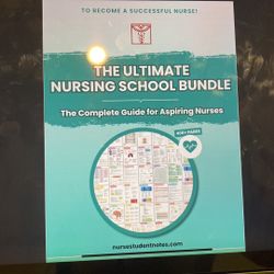 The Ultimate Nursing Nursing School Bundle