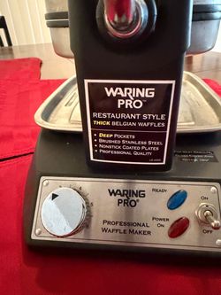 Waring Pro Belgian Waffle Maker