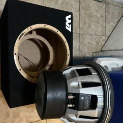 13W7 JL Audio with Original W7 sealed box