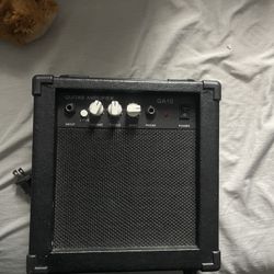 GA10 Combo Guitar Amplifier Black for Electric Guitar Practice, Model GA10