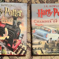 Harry Potter Color Coffee Table Books (2)