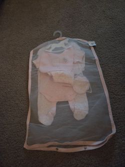 Baby Girl Pink 3-Piece Clothing Gift Set