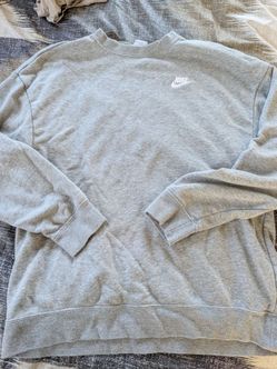 Gray Nike sweater