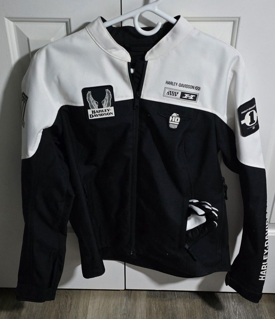 NEW Woman's Harley Davidson Riding Jacket Size L