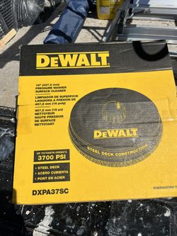 Dewalt Pressure Washer Surface Cleaner
