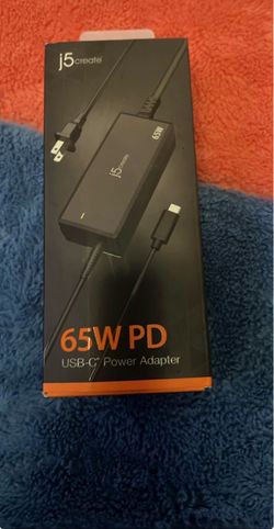 j5create 65W PD USB-C Power Adapter
