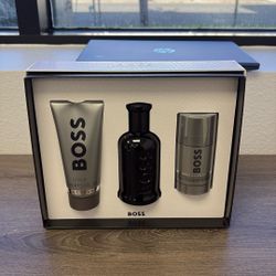 SET Hugo Boss Bottled 3.4 Parfum + 3.4 Gel + 2.5 Del Stick