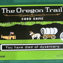 The Oregon Trail Card Game Complete 