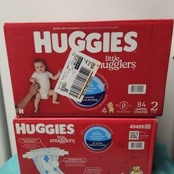 Huggies  Diapers  Each Box  $25